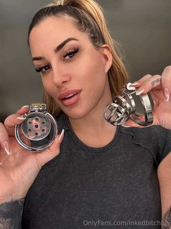Your cock is locked up an the key power stays in my hands.