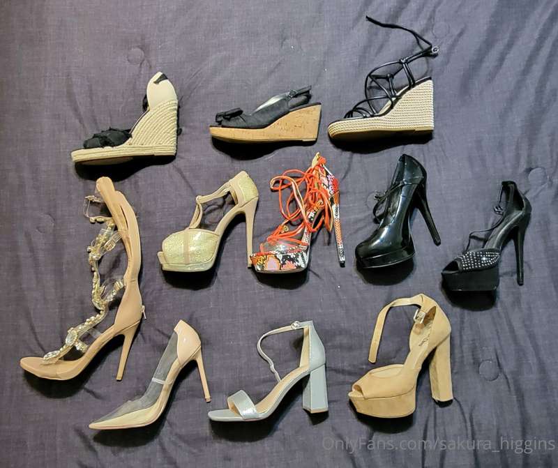 Hey guys! Here's a look at my heel collection 👣👀 I'd love to..