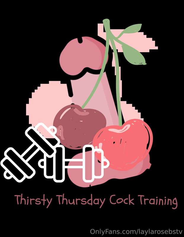 Thirsty Thursday Cock Training 🥵 🎽Unlock my JOI-filled bundl..