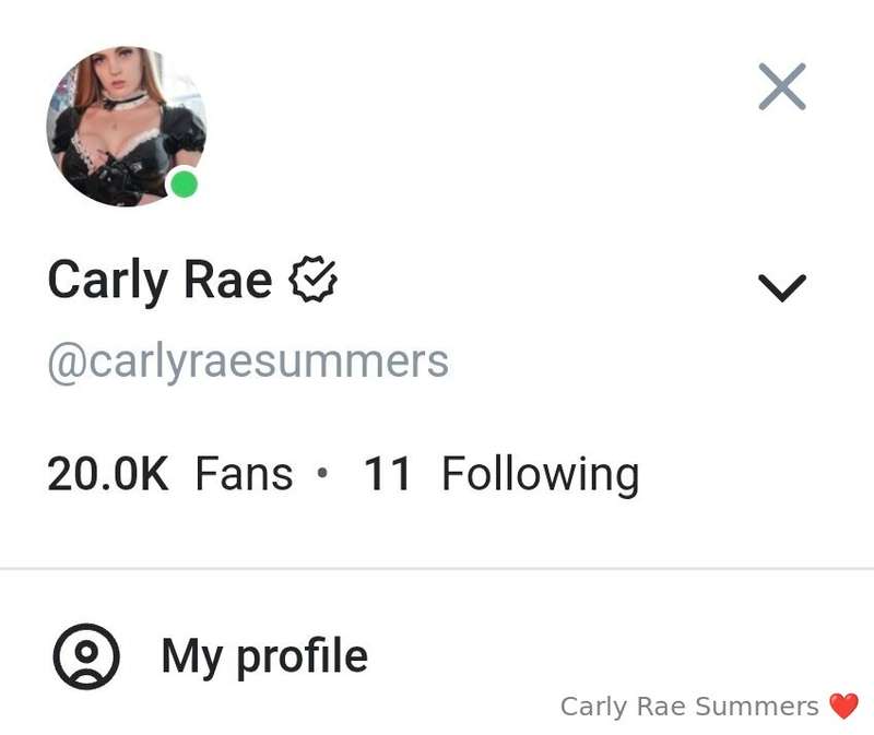I've hit 20K followers on my Free Page 😍 @CarlyRaeSummers @C..