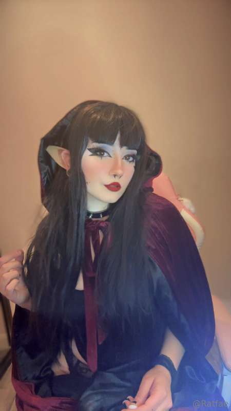 Woodelf but make it goth💦😈🧝🏻‍♀️