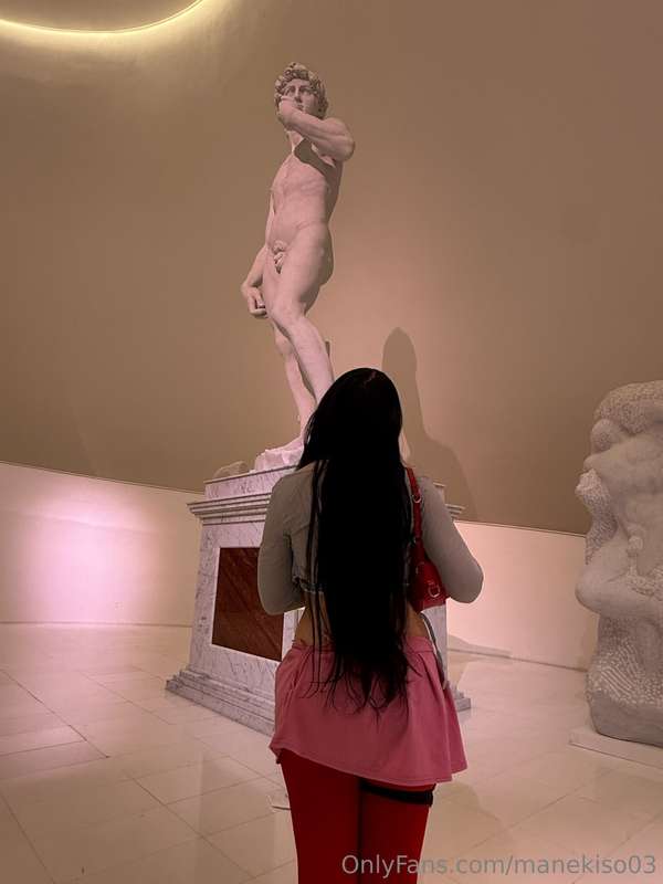 Don’t touch the art… Unless it’s me 😏