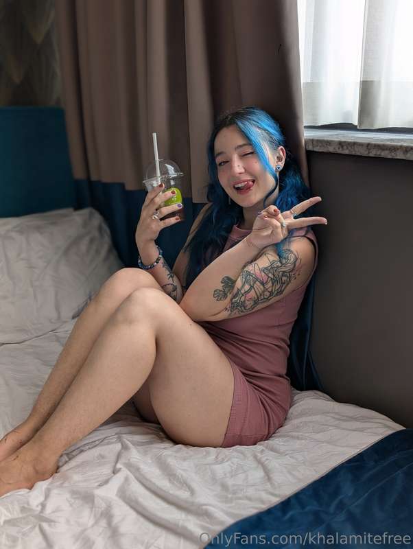 What do you think, do i wear panties under my dress? 🤭