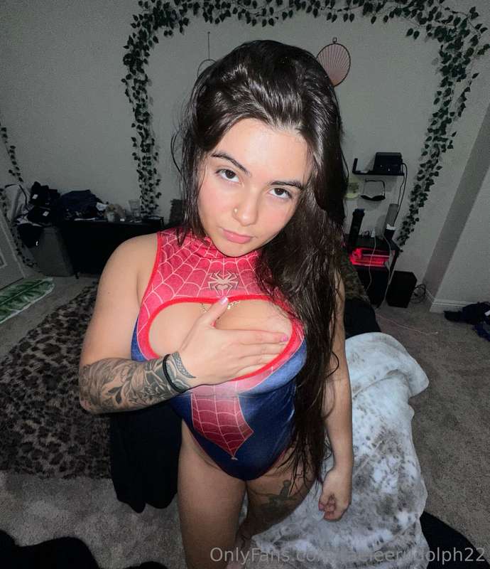 i may be the spider-woman but im gonna leave the shooting we..