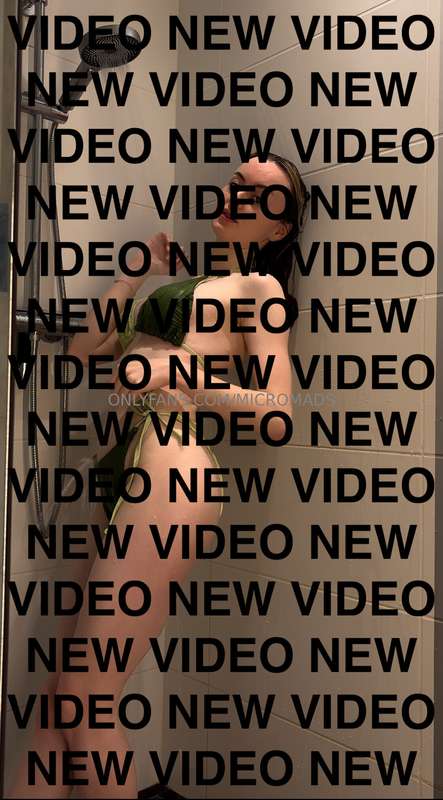 NEW VIDEO OUT ON @moremadison   If you want my video content..