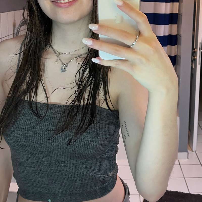 took a shower ☔️👅