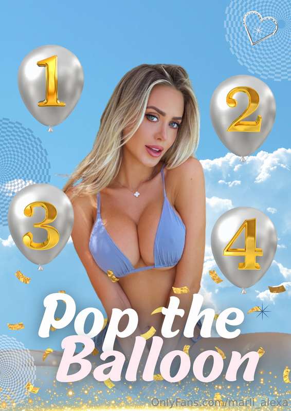 🎈 POP THE BALLOON WITH ME 🎈I’ve been so excited to put this ..