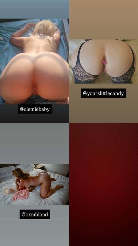 @OFPromocentral presents October’s Hottest Ass Contest! 🍑🍑•❗..