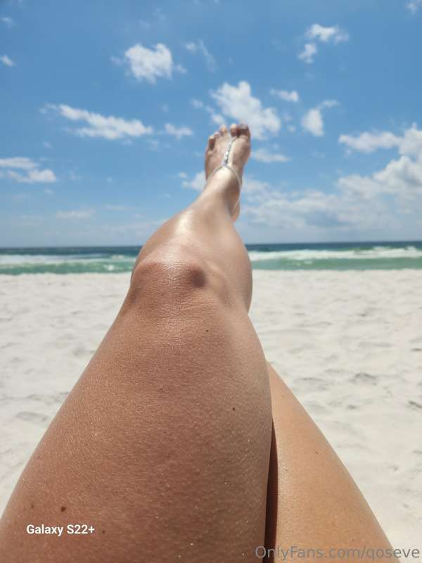 The beach was great. Cum run the lotion in. There is areas t..