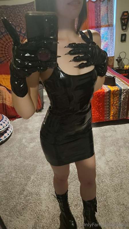 My outfit for the rubber ball last night! 😄