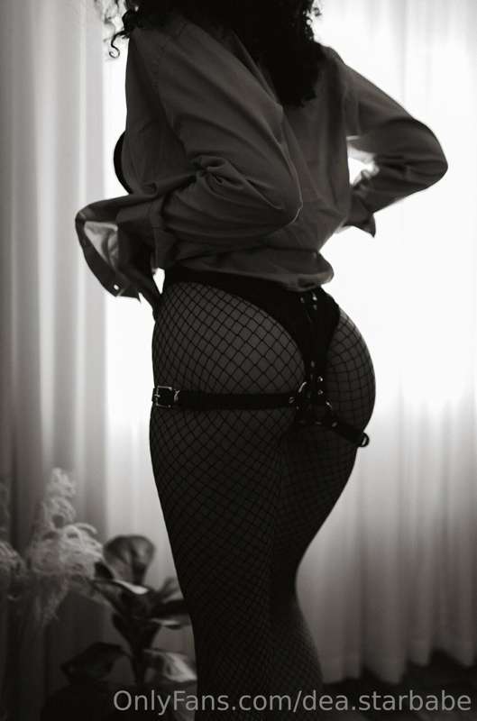 The belt buckle, the harness, the zipper.

The thrill of und..