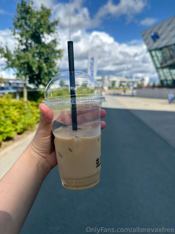 Today I decided to treat myself to a cup of my favorite coff..