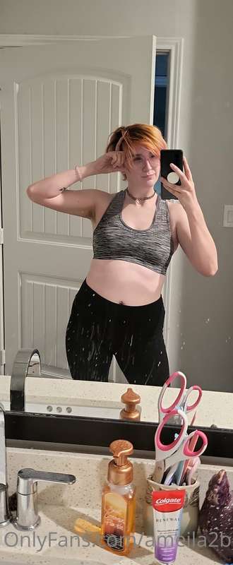 So I've been doing yoga almost everyday and I'm getting more..