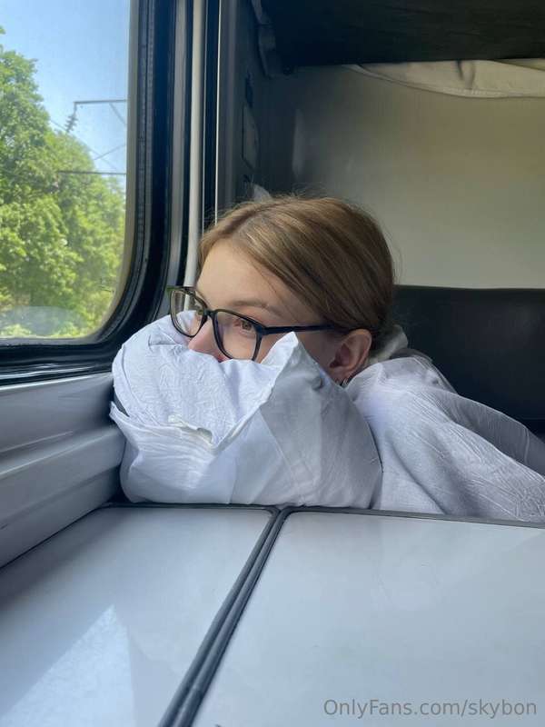 Staring out the window, thinking about everything and nothin..