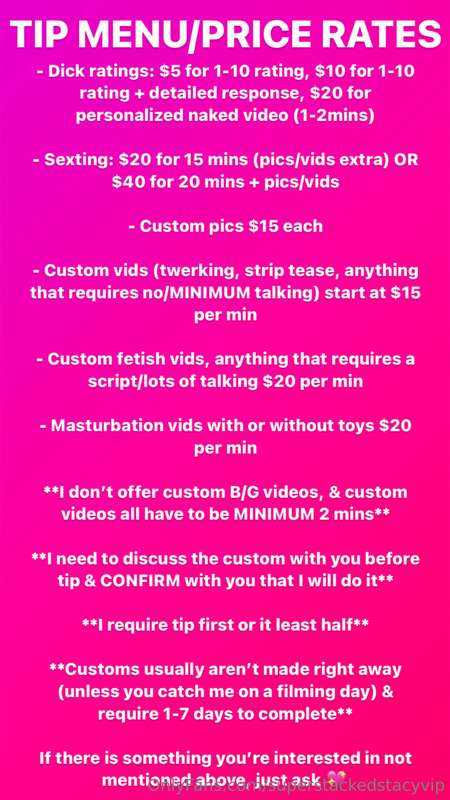 To any new fans that are curious 💕 I haven’t posted my tip m..