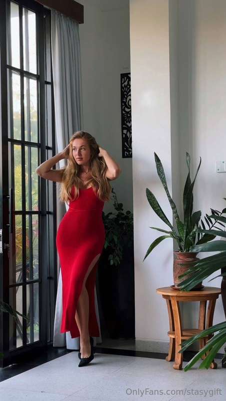 Red dress on, good mood on, good company....are you joining ..