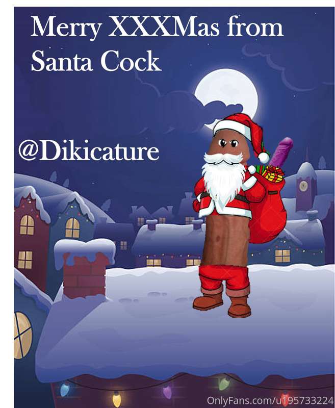 Santa Cock brings the best toys for those on the naughty lis..