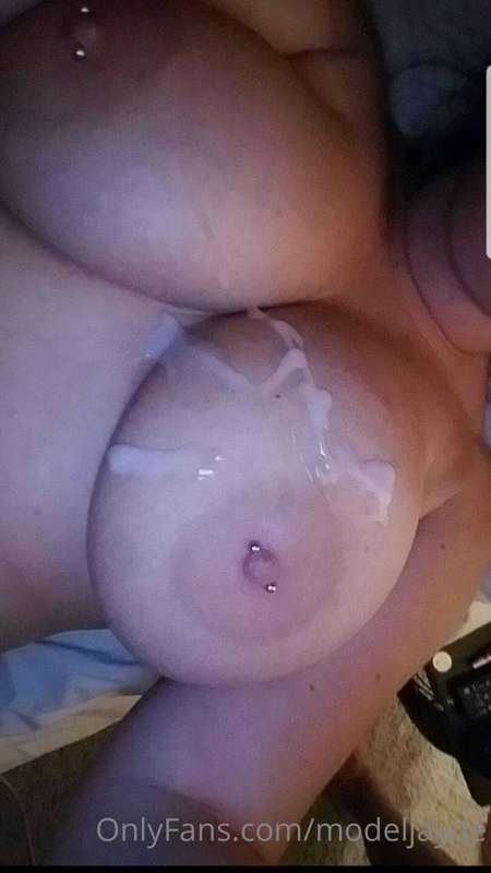 Is cum on my tits a good look?