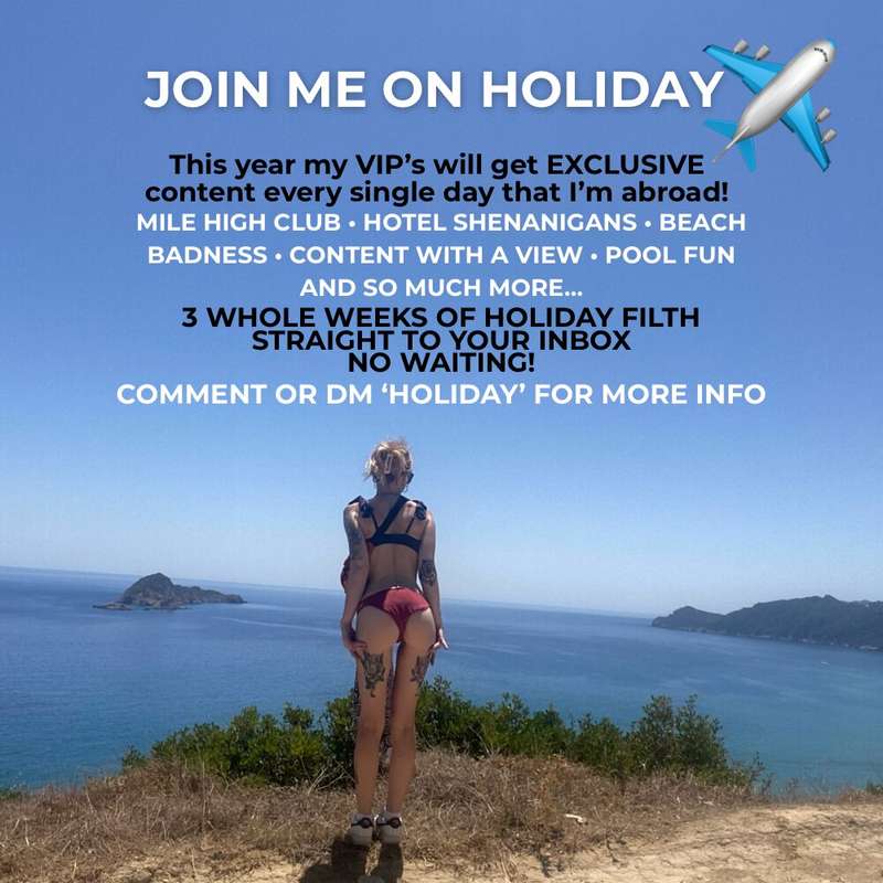 JOIN THE HOLIDAY VIP GROUP NOW! ✈️😈