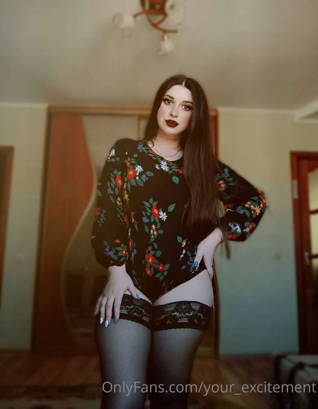 Evening photo session of a little bitch