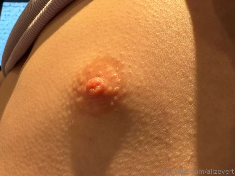 I’m getting VERY strong urges for somebody to suck my nipple..