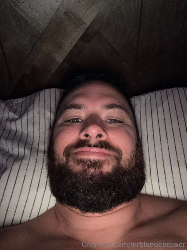 just in bed waiting for you to say hi