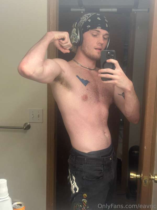 Just finished my workout... now what should I take off first..