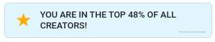 I love you all for getting me here!🖤 Maybe we can get top 20