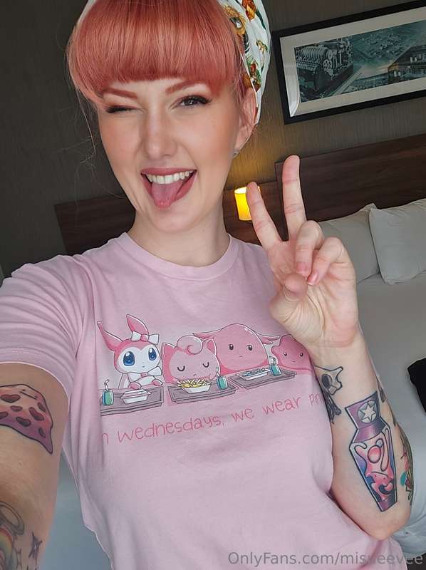 On wednesdays, we wear pink! What pink thing will you wear n..