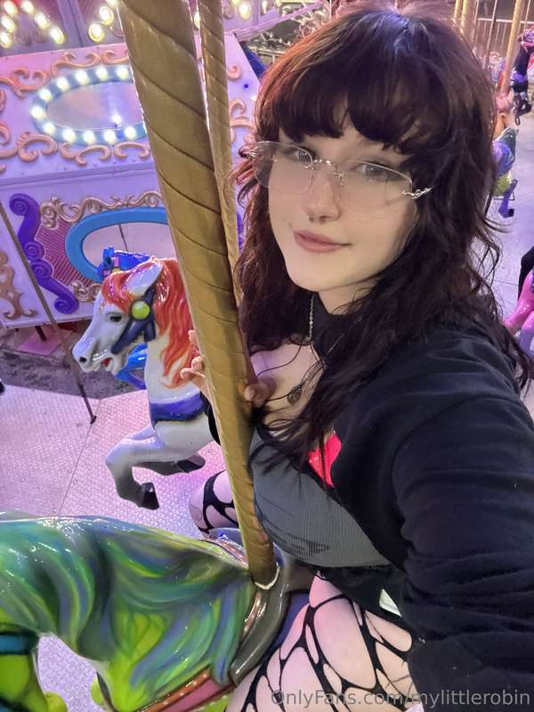 I will never be too old for carnival rides.