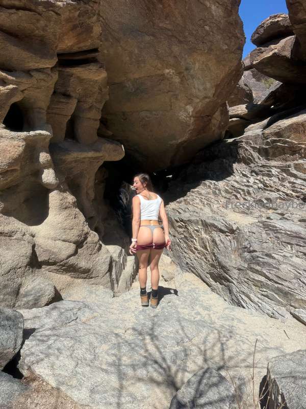 Thinking of you while I’m on my hike Let’s sneak into the ro..