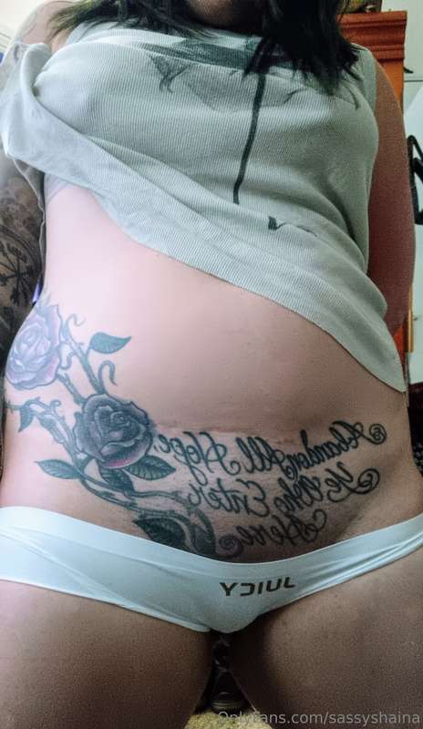 You like my tattoo? I was having a moment (month/year/(s)). ..