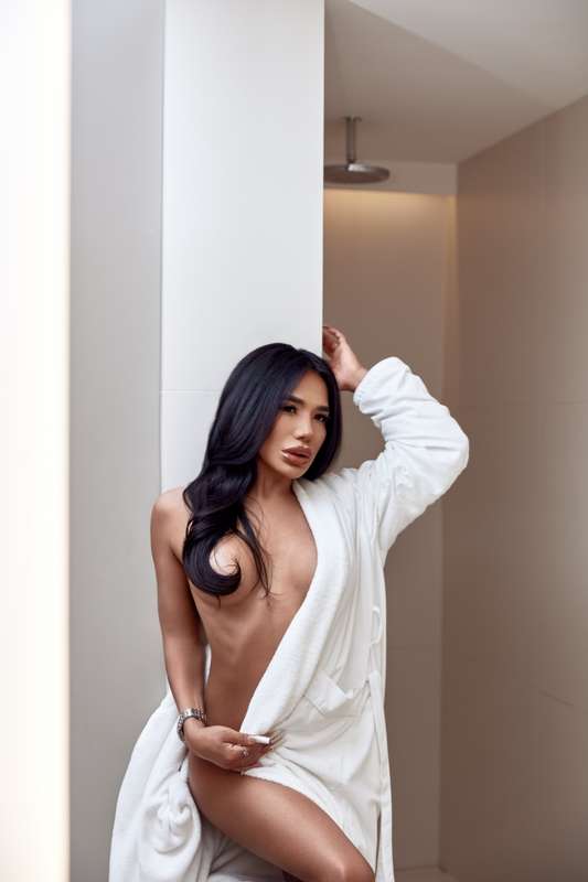 Just the robe… and my hair to keep you guessing 🤤