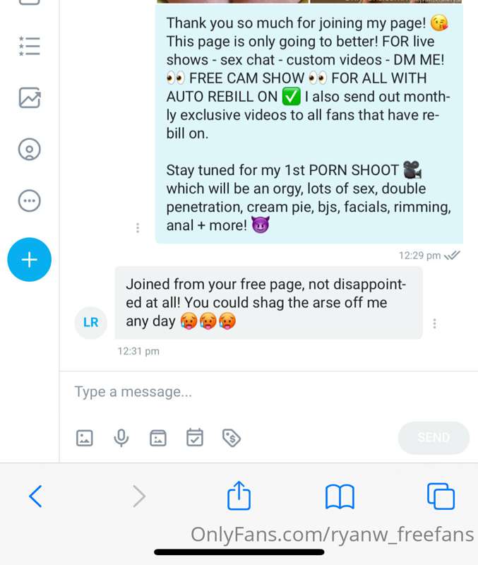 NEW HAPPY VIP FAN 😁 it’s Always nice to receive messages lik..