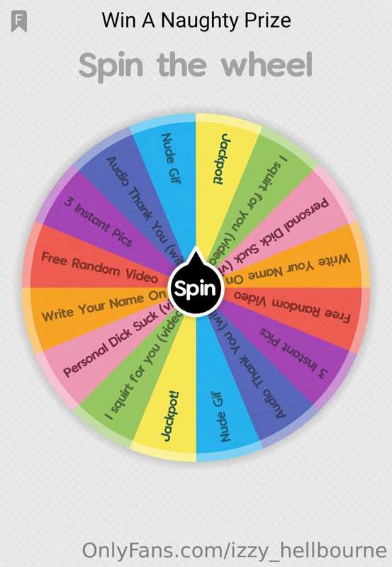 💜🎡New Spin The Wheel Game! 🎡💜
❗️$5 To Spin! Win A Prize Ever..