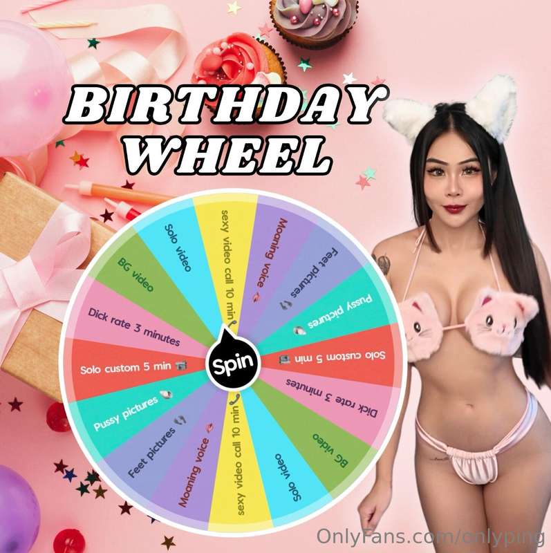 Heyyy! It's my birthday🥰 I wanted to do something extra spec..