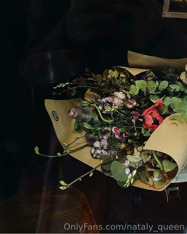 I bought myself flowers because I love them so much. Would y..