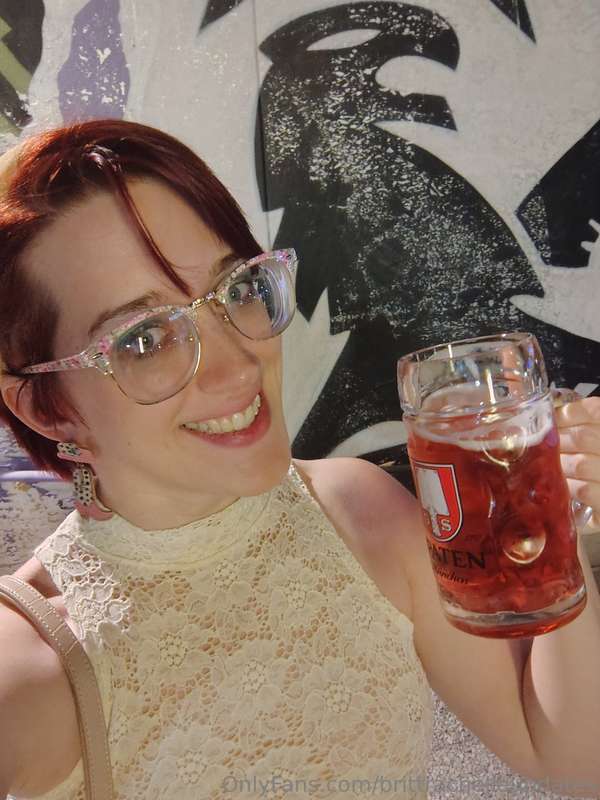 Prost! To good health, getting better, and great plans ahead..