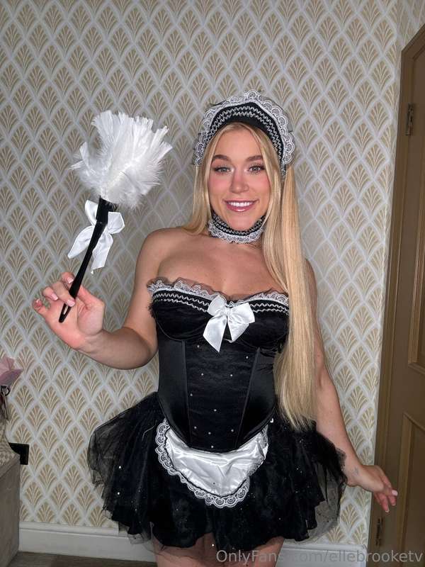 As a maid, I'd rather get dirty than clean 😉