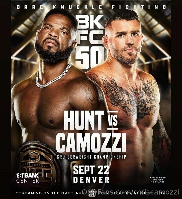 I will be World Champion Sept 22nd