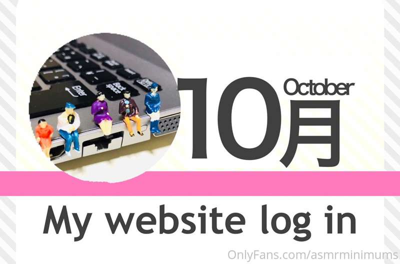 【10月】Webサイトのパスワードについて 
【October】About website passwords


On..