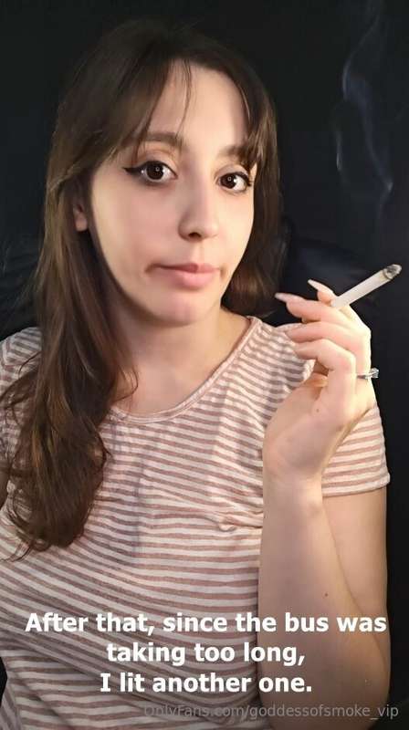 "A whole day of smoking… and I’m telling you all about it. 💨..