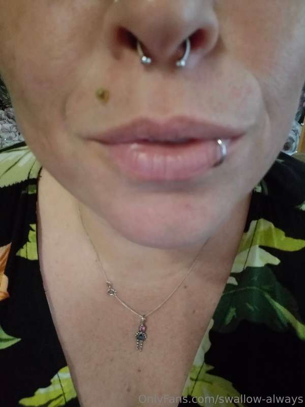 Nothing like the feeling of a fresh piercing... What do you ..