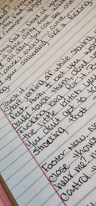 Working on a new JOI script 🤭