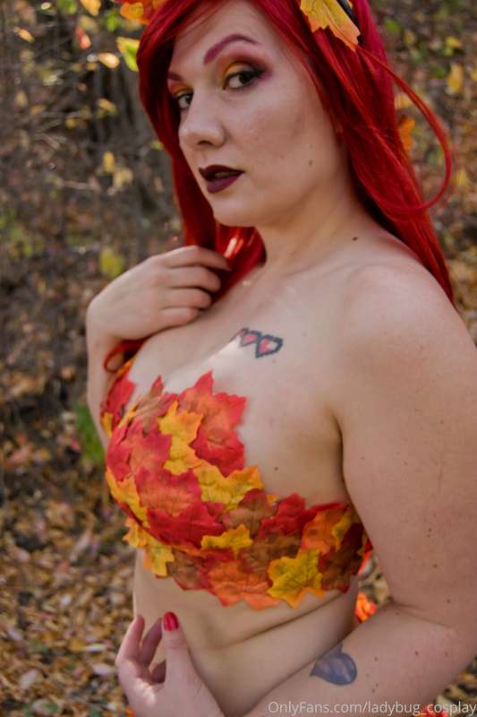 New cosplay shoot! Autumn Poison Ivy. I've been wanting to d..
