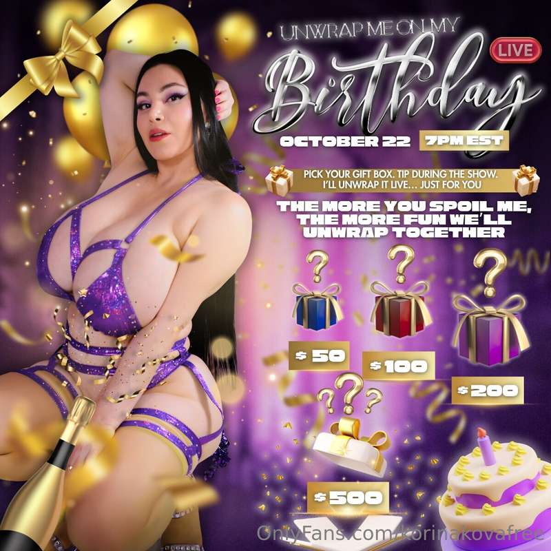 🎂 It’s my birthday month, and the celebration’s already star..