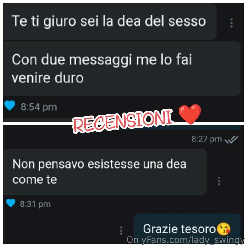 Alcune delle vostre recensioni ❤️‍🔥
Grazie a chi mi coccola,..