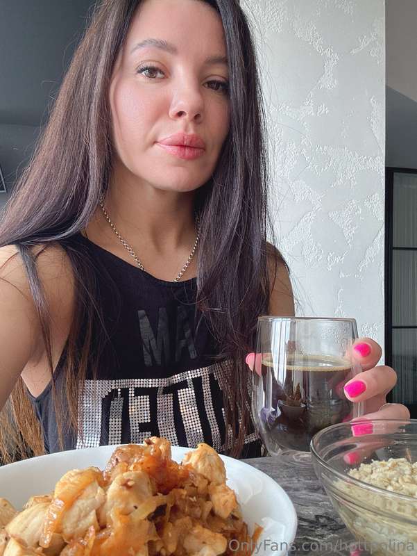 Not a big snack after a morning run💋