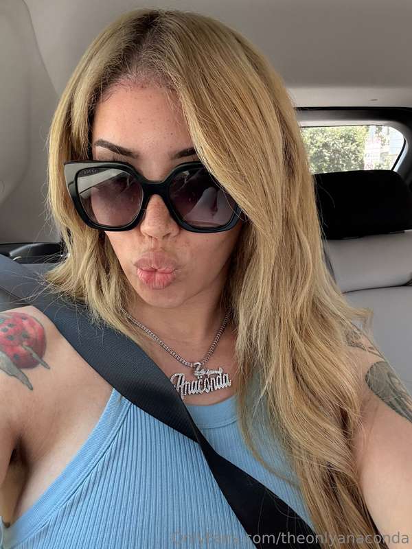 Seatbelts on, lips are ready, where should I drive you crazy..