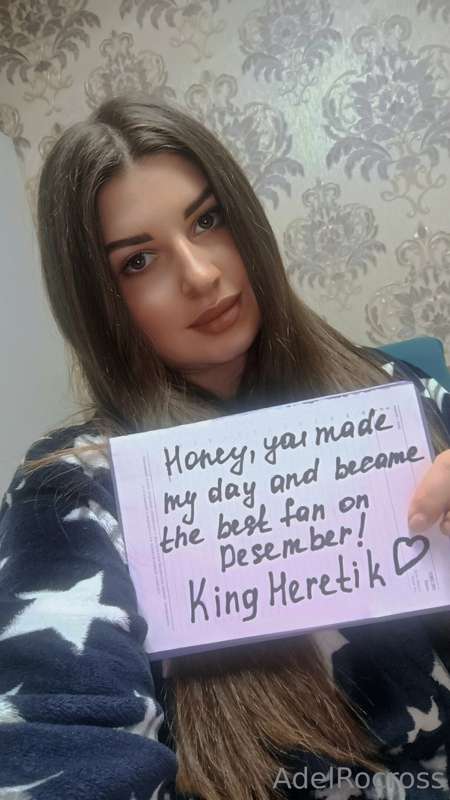You amazing King 😘